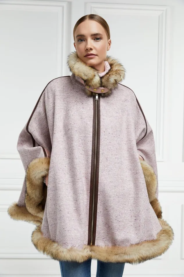 Holland Cooper Gold Label Chiltern Cape Anniversary Pink Women Tailoring
