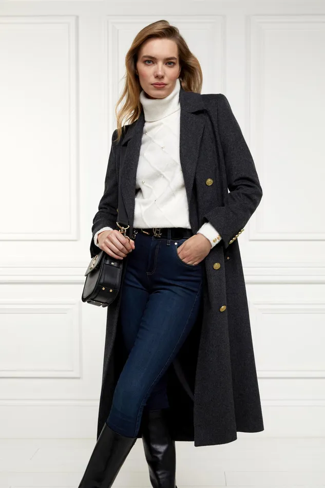 Holland Cooper Harlow Roll Neck Knit Women Knitwear