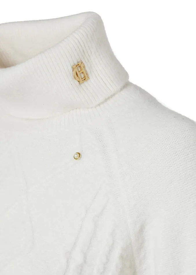 Holland Cooper Harlow Roll Neck Knit Women Knitwear
