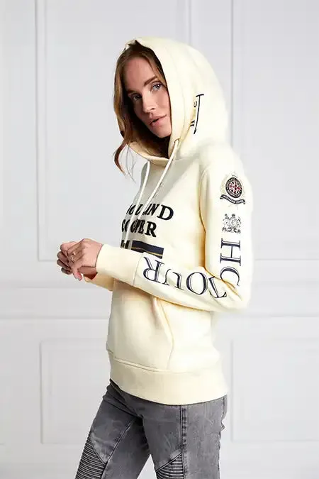 Holland Cooper HC Heritage Hoodie Lemon Women Hoodies