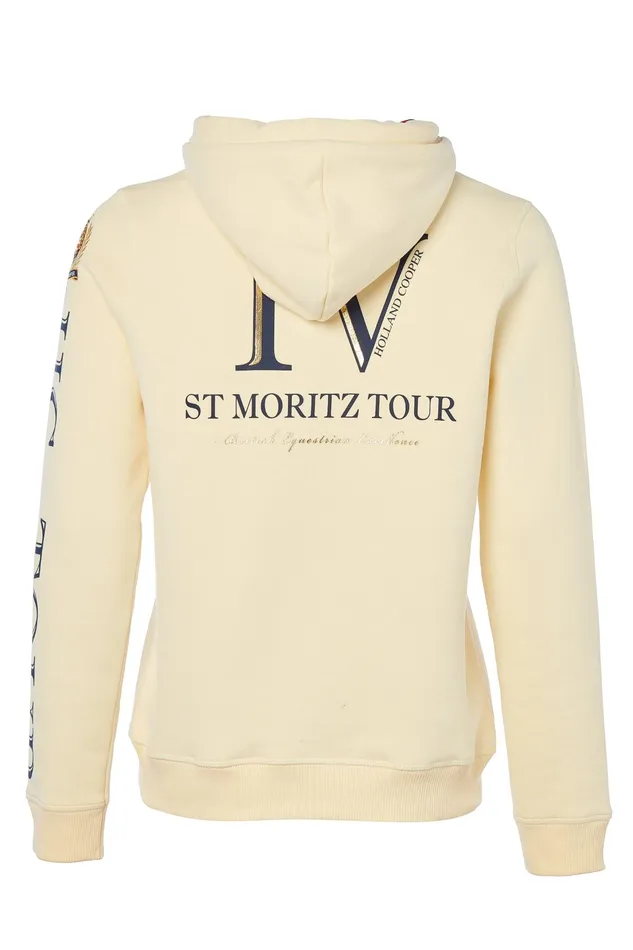 Holland Cooper HC Heritage Hoodie Lemon Women Hoodies