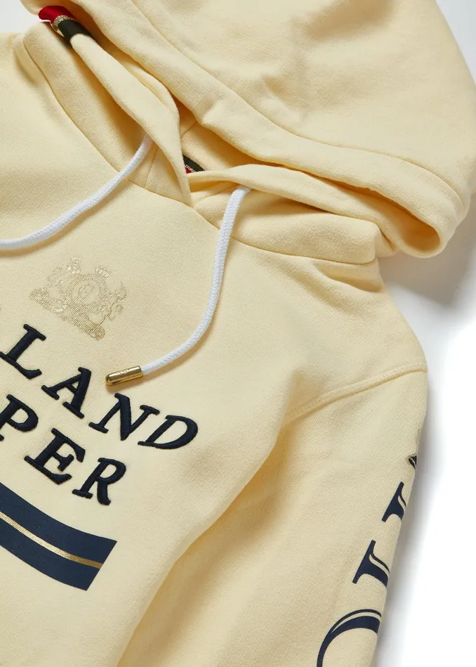 Holland Cooper HC Heritage Hoodie Lemon Women Hoodies