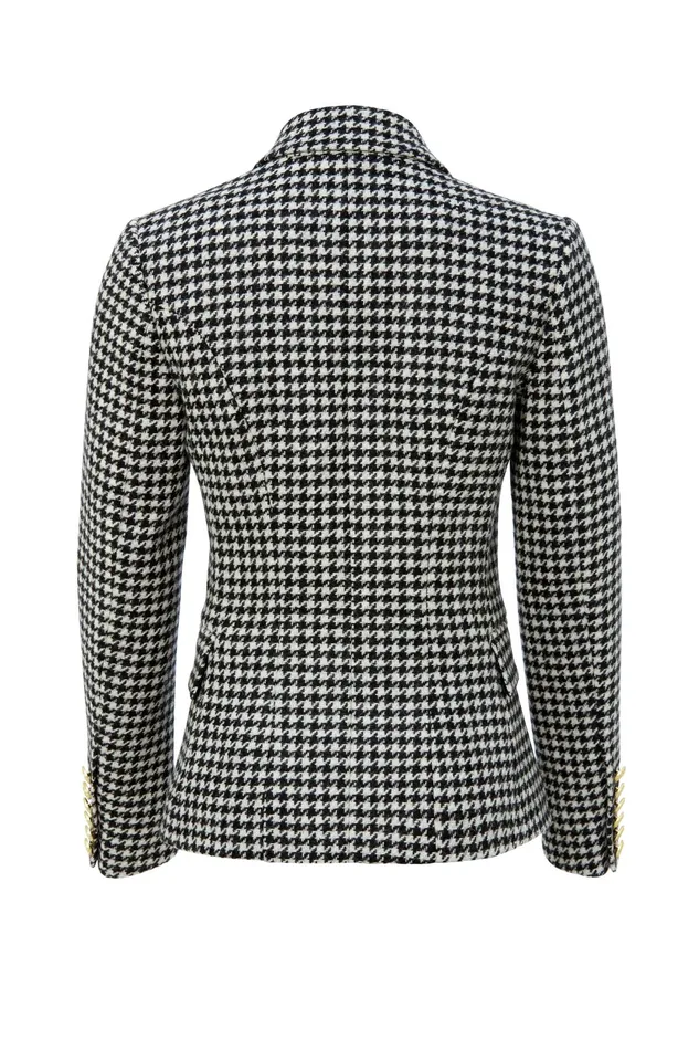 Holland Cooper Knightsbridge Blazer Houndstooth Women Tailoring