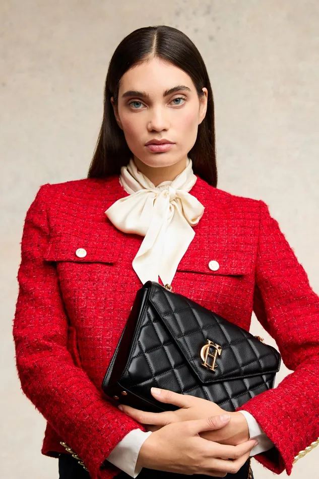Holland Cooper Knightsbridge Shoulder Bag Black Women Shoulder Bags Holland Cooper Knightsbridge Shoulder Bag Black Women Shoulder Bags