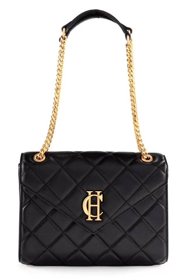 Holland Cooper Knightsbridge Shoulder Bag Black Women Shoulder Bags Holland Cooper Knightsbridge Shoulder Bag Black Women Shoulder Bags