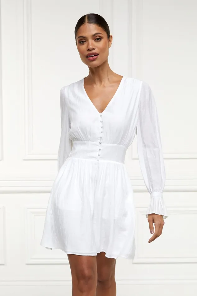 Holland Cooper Phoebe VNeck Mini Dress Women Dresses