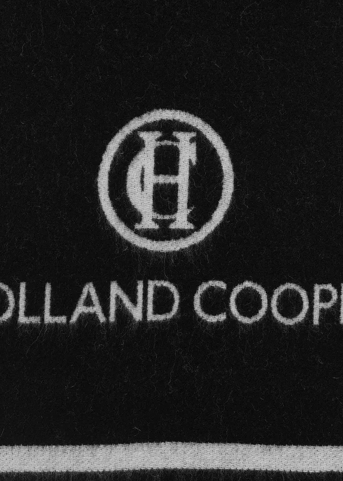Holland Cooper Regency Monogram Scarf Black White Women Scarves Holland Cooper Regency Monogram Scarf Black White Women Scarves