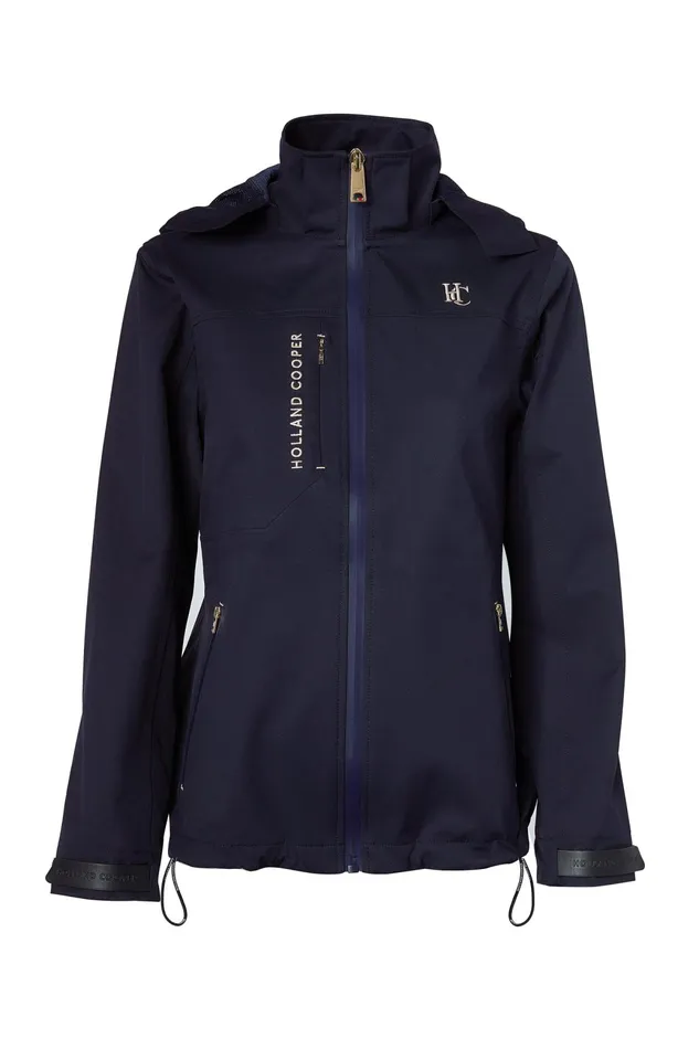 Holland Cooper Riding Shell Jacket Ink Navy Women Jackets Holland Cooper Riding Shell Jacket Ink Navy Women Jackets