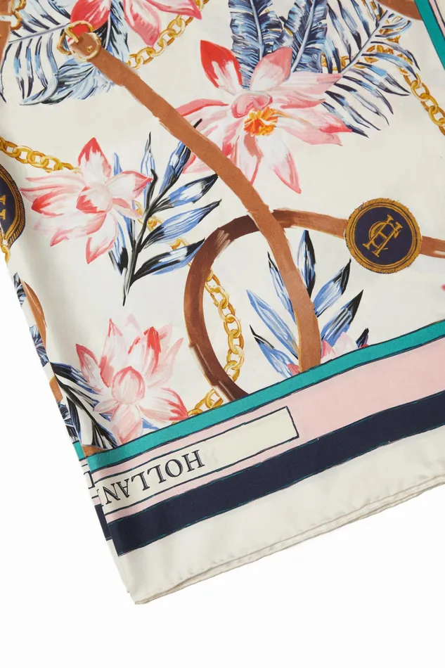 Holland Cooper Silk Scarf Seychelles Women Scarves Holland Cooper Silk Scarf Seychelles Women Scarves