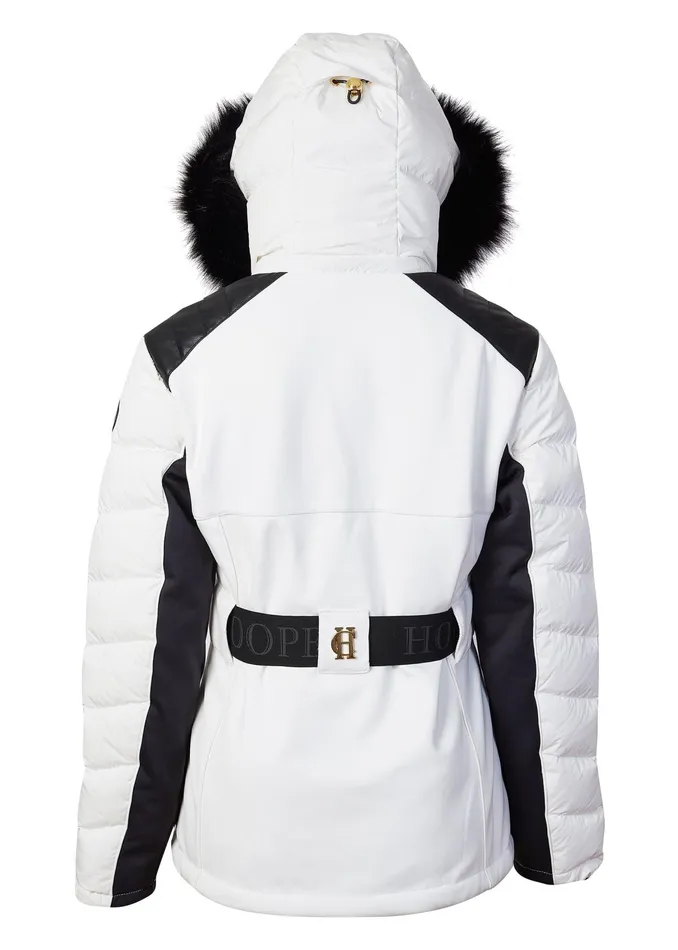 Holland Cooper Ski Jacket White Women Ski Jackets