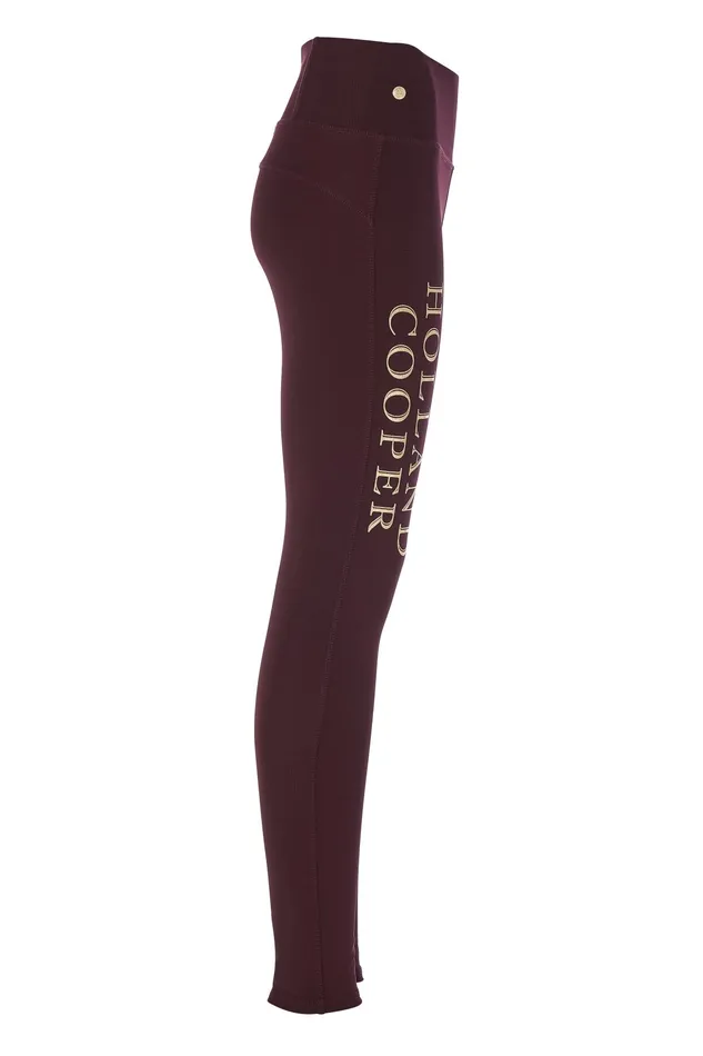 Holland Cooper Sport Legging Mulberry Women Leggings Holland Cooper Sport Legging Mulberry Women Leggings