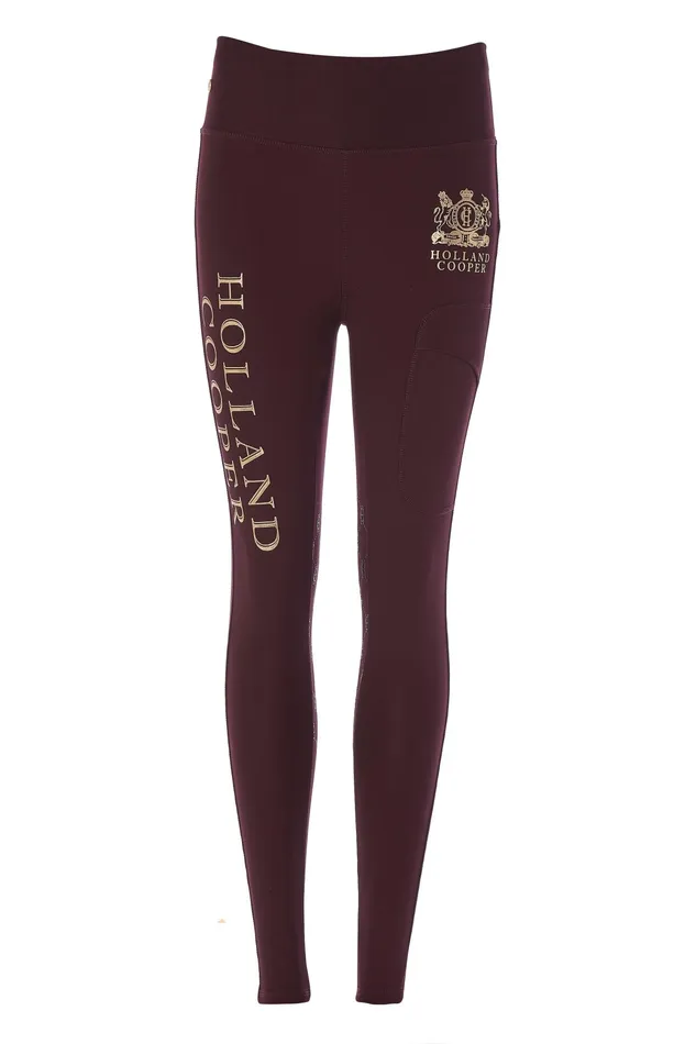 Holland Cooper Sport Legging Mulberry Women Leggings Holland Cooper Sport Legging Mulberry Women Leggings