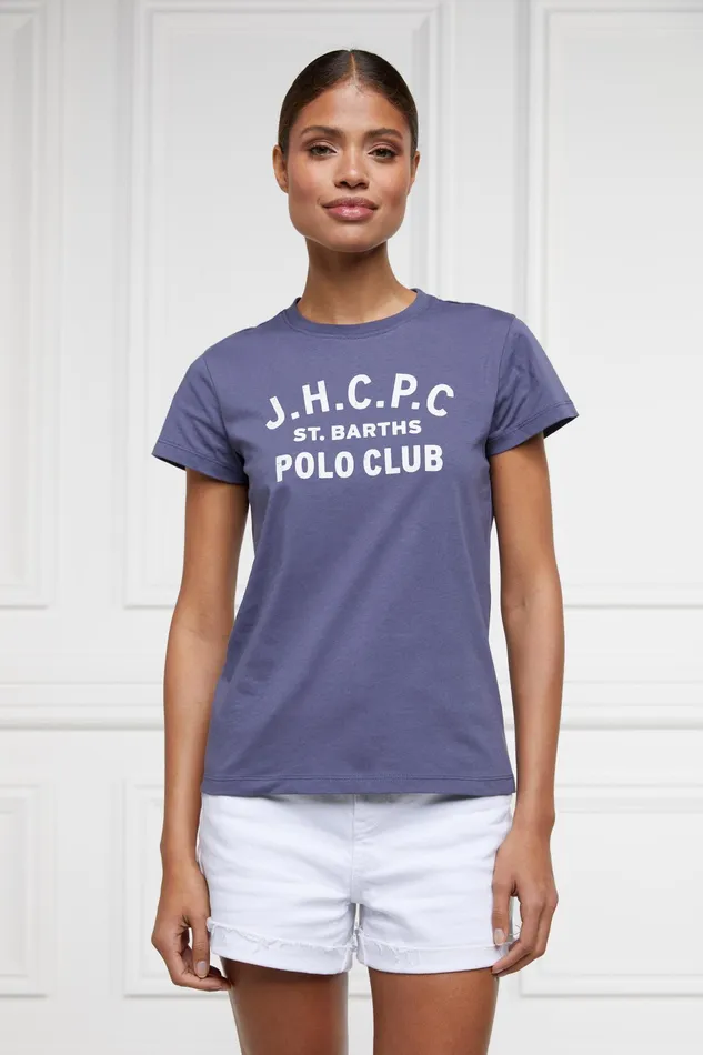 Holland Cooper St Barths Polo Club Tee Women Tees Holland Cooper St Barths Polo Club Tee Women Tees