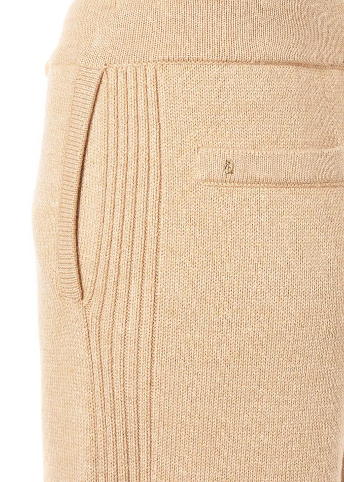 Holland Cooper Verbier Wide Leg Pant Light Camel Women Trousers