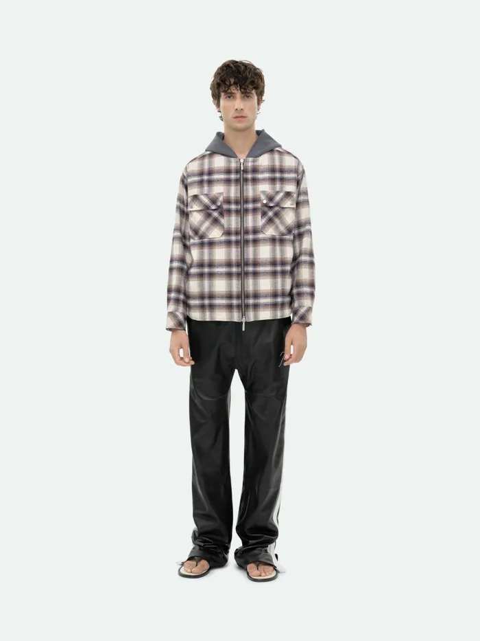 HOODED FLANNEL JACKET Men Rhude Outerwear