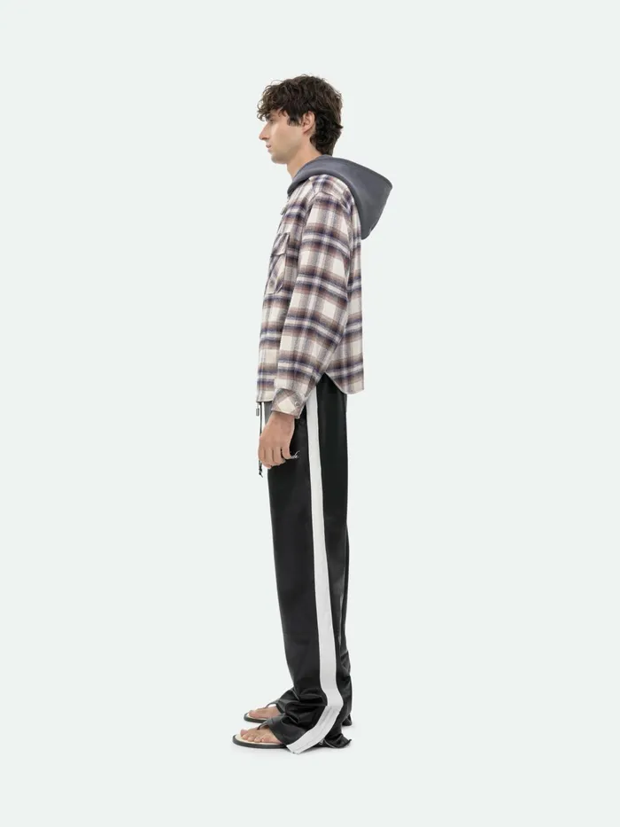 HOODED FLANNEL JACKET Men Rhude Outerwear