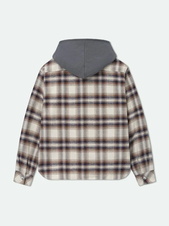 HOODED FLANNEL JACKET Men Rhude Outerwear