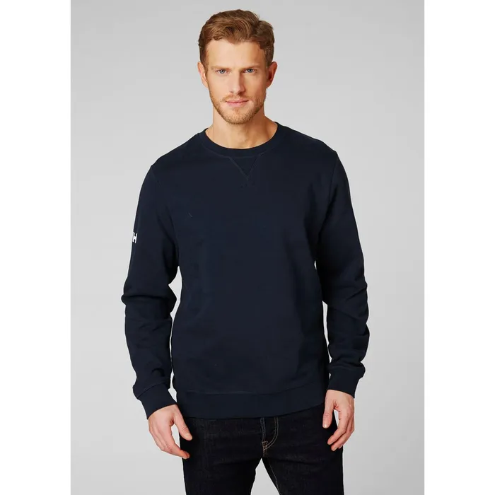 Hoodies and Sweatshirts Men Helly Hansen CREW SWEATSHIRT 597 Navy