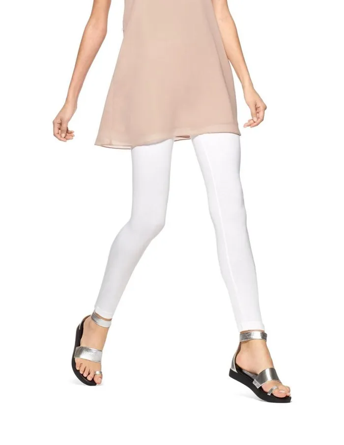 Hue Ultra Skimmer With Wide Waistband White Women Knit