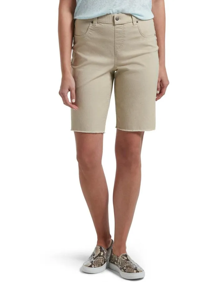 Hue Ultra Soft Denim High Waist Bermuda Shorts Sandbar Women Shorts and Skirts Hue Ultra Soft Denim High Waist Bermuda Shorts Sandbar Women Shorts and Skirts