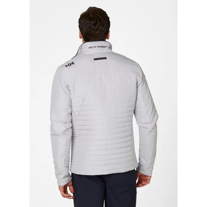 Insulated Jackets Men Helly Hansen CREW INSULATOR JACKET 853 Grey Fog