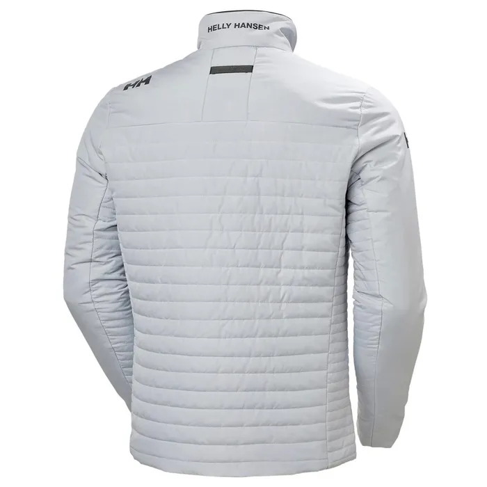 Insulated Jackets Men Helly Hansen CREW INSULATOR JACKET 853 Grey Fog