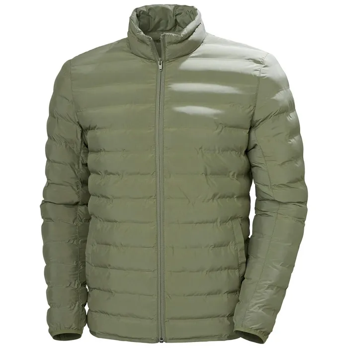 Insulated Jackets Men Helly Hansen MONO MATERIAL INSULATOR 421 Lav Green