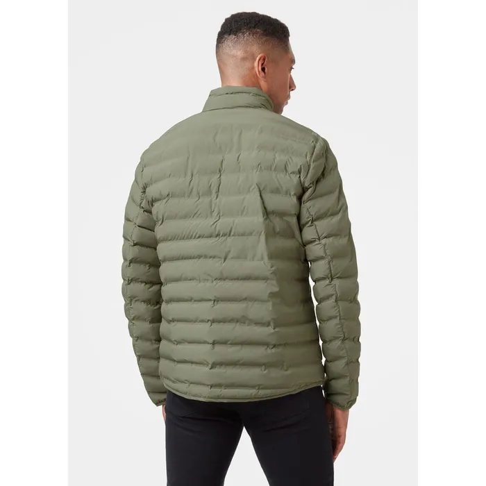 Insulated Jackets Men Helly Hansen MONO MATERIAL INSULATOR 421 Lav Green