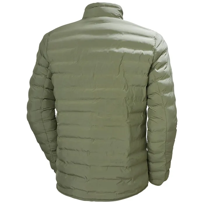 Insulated Jackets Men Helly Hansen MONO MATERIAL INSULATOR 421 Lav Green
