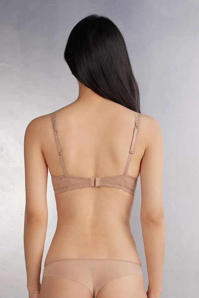 Intimissimi Balconette Women Giorgia Balconette Bra In Lace Natural 044 8211 Honey Soft Beige