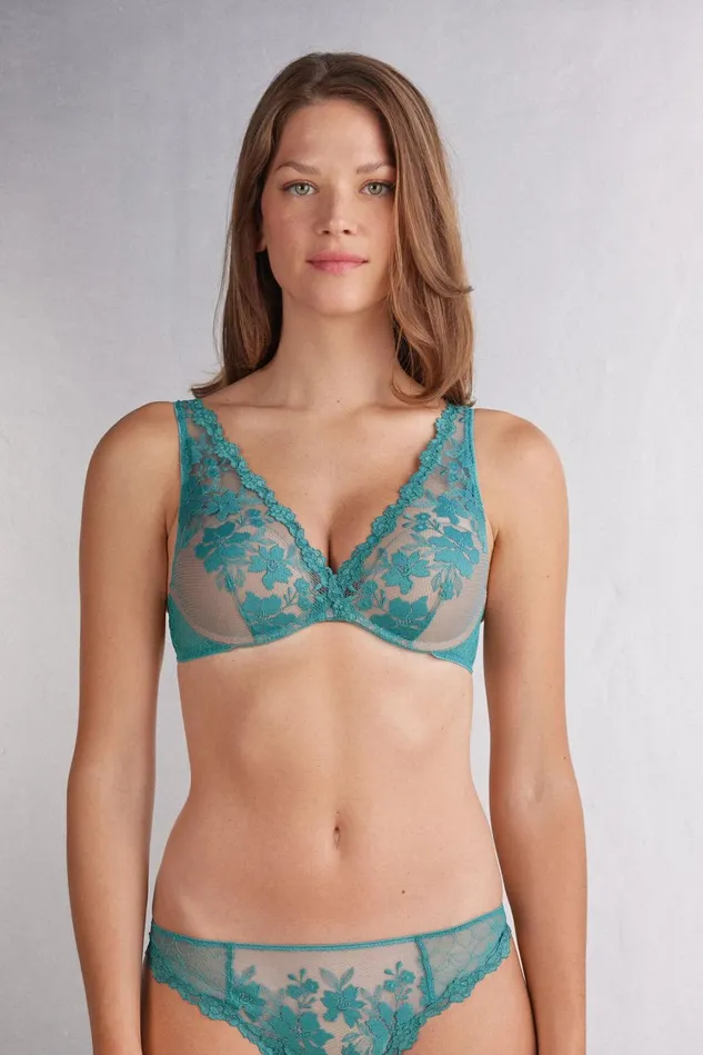 Intimissimi Balconette Women In Full Bloom Giorgia Balconette Bra Blue 654j 8211 Lagoon Blue Intimissimi Balconette Women In Full Bloom Giorgia Balconette Bra Blue 654j 8211 Lagoon Blue