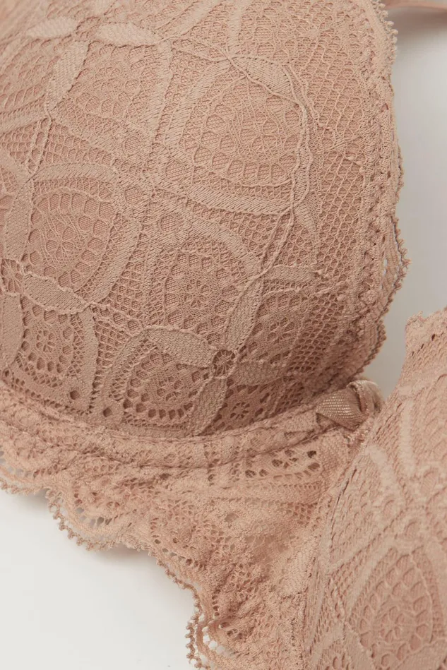 Intimissimi Balconette Women Sofia Balconette Bra In Lace Natural 044 8211 Honey Soft Beige