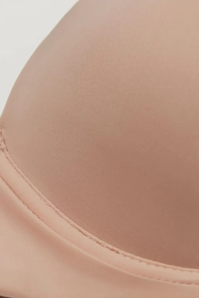 Intimissimi Balconette Women Sofia Natural Lift Balconette Bra In Ultralight Microfiber Natural 044 8211 Honey Soft Beige