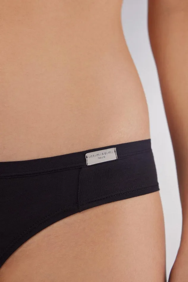 Intimissimi Bikini Panties Women Cotton Panties Black 019 8211 Black