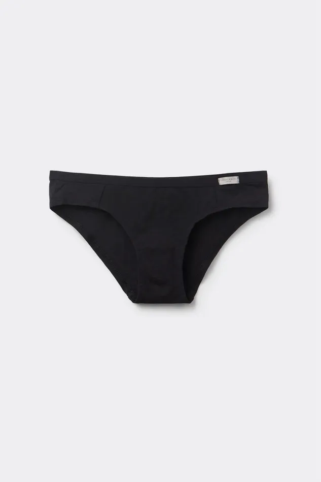 Intimissimi Bikini Panties Women Cotton Panties Black 019 8211 Black