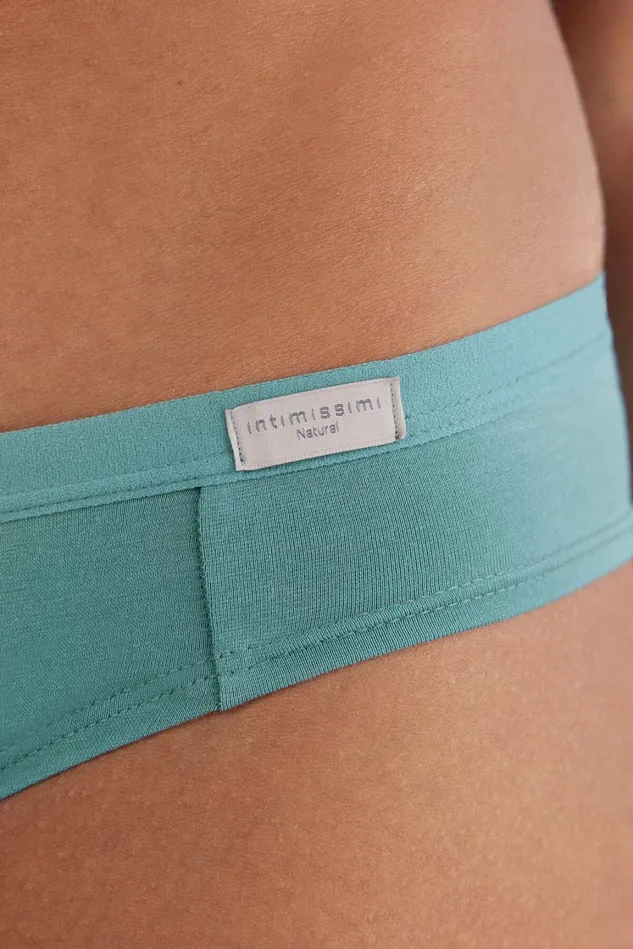Intimissimi Bikini Panties Women Cotton Panties Blue 654j 8211 Lagoon Blue