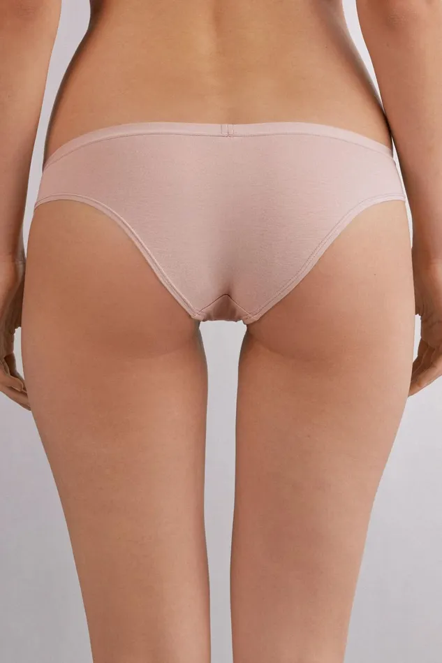 Intimissimi Bikini Panties Women Cotton Panties Pink 011i 8211 Elegant Pink