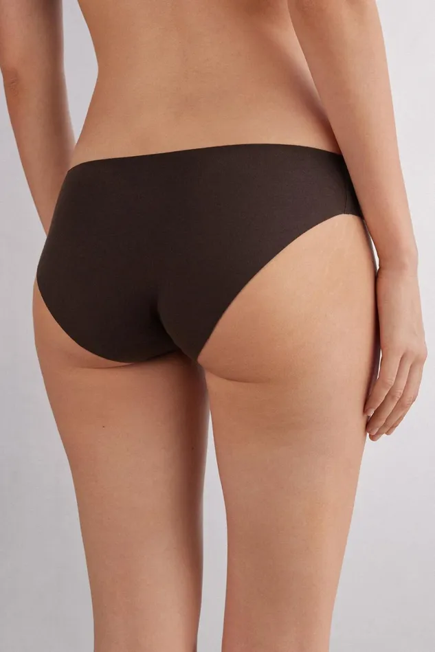 Intimissimi Bikini Panties Women Seamless Cotton Panties Brown 705j 8211 Mocha Moka Brown