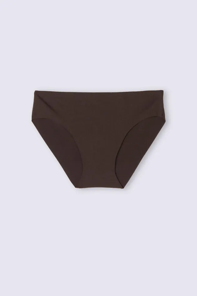 Intimissimi Bikini Panties Women Seamless Cotton Panties Brown 705j 8211 Mocha Moka Brown