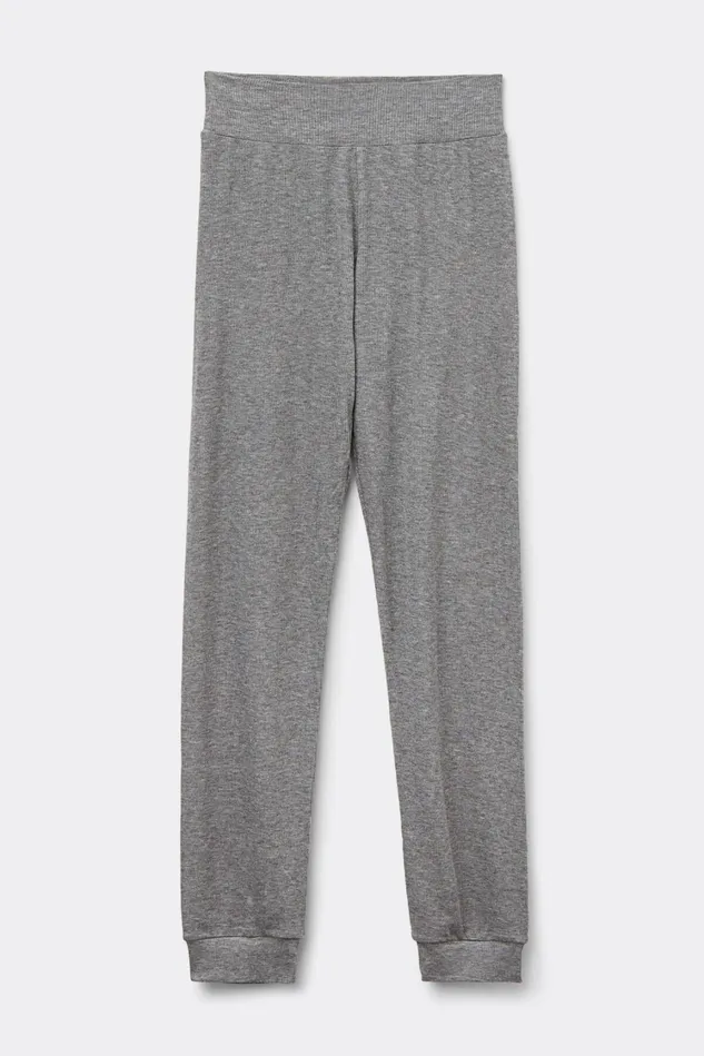 Intimissimi Long Pajamas Women Luxury Comfort Leggings Grey 456j 8211 Medium Grey Mel