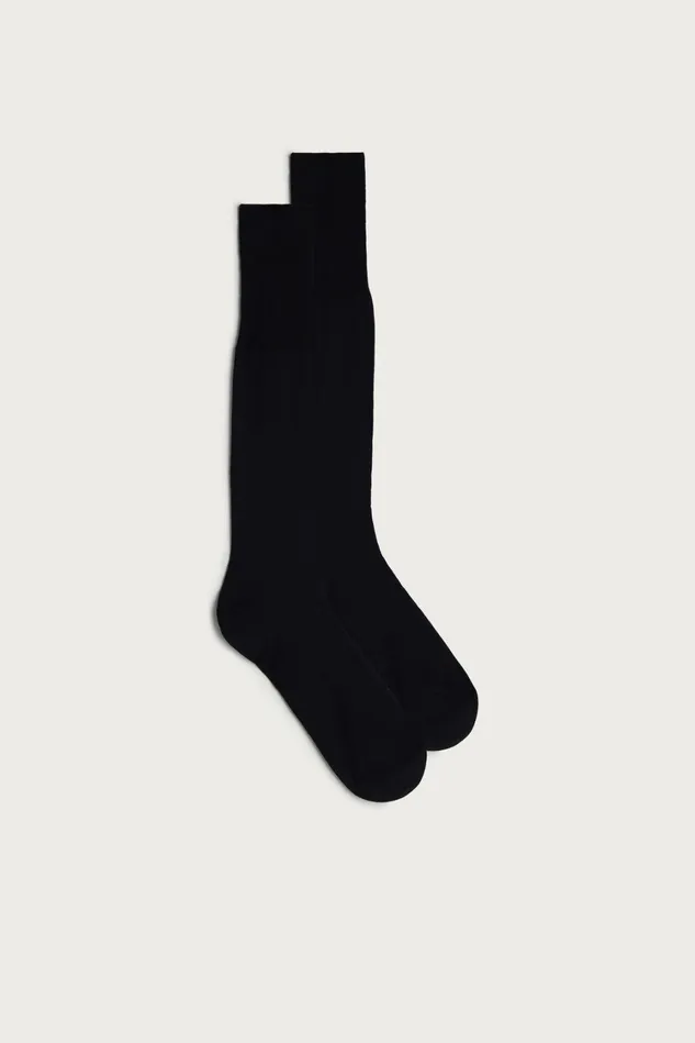 Intimissimi Long Socks Men Tall Sateen Egyptian Cotton Socks Black 019 8211 Black Intimissimi Long Socks Men Tall Sateen Egyptian Cotton Socks Black 019 8211 Black