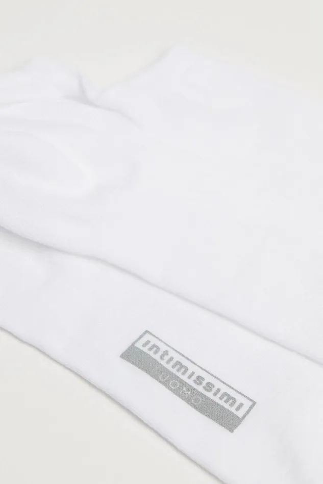 Intimissimi NoShow Socks Men Superior Cotton NoShow Socks White 001 8211 White