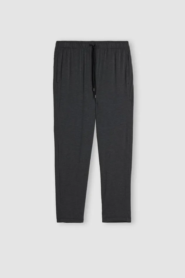 Intimissimi Pants Men Silk And Modal Trousers Grey 040 8211 Dark Grey Blend