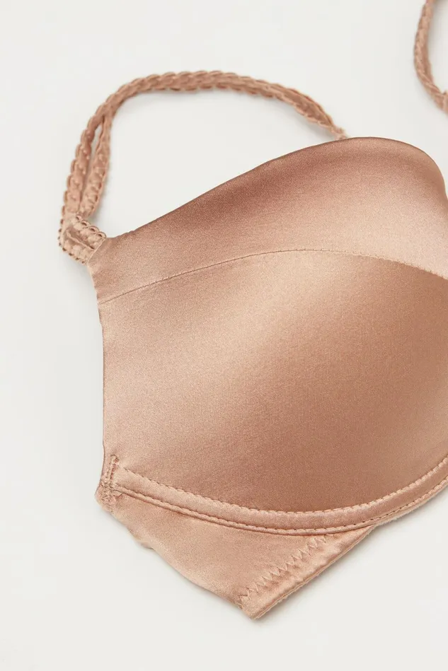 Intimissimi PushUp Super PushUp Women Bellissima Silk PushUp Bra Natural 163i 8211 Satin Pink