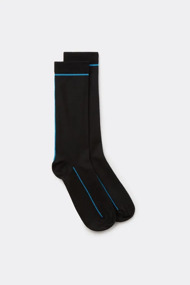Intimissimi Sports Socks Men Technical Sport Short Socks Black 019 8211 Black
