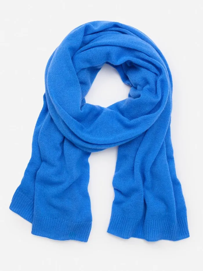 JMcLaughlin Ailia Cashmere Scarf Jmc Blue Women Scarves