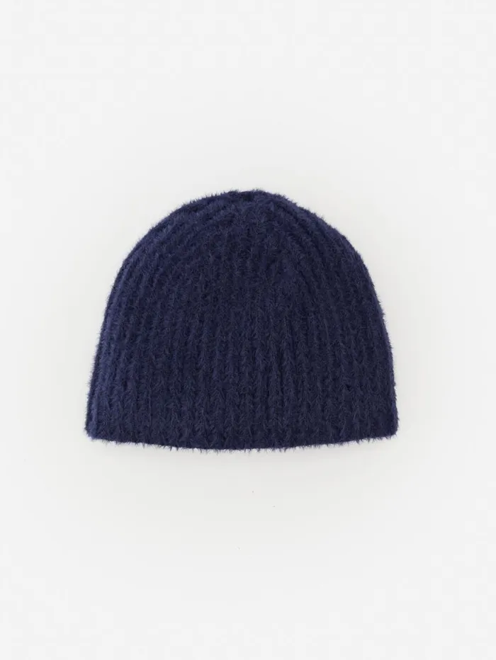 JMcLaughlin Brianne Beanie Navy Women Hats and Gloves