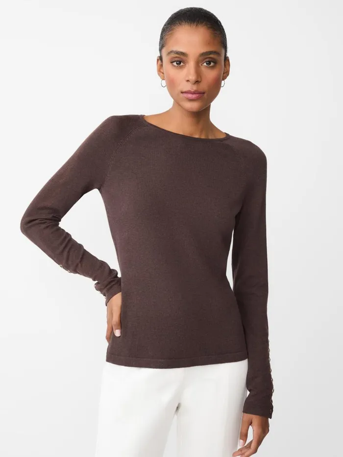 JMcLaughlin Jamey Sweater Heather Brown Women Sweaters