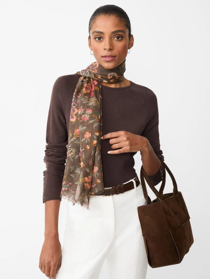 JMcLaughlin Jamey Sweater Heather Brown Women Sweaters JMcLaughlin Jamey Sweater Heather Brown Women Sweaters
