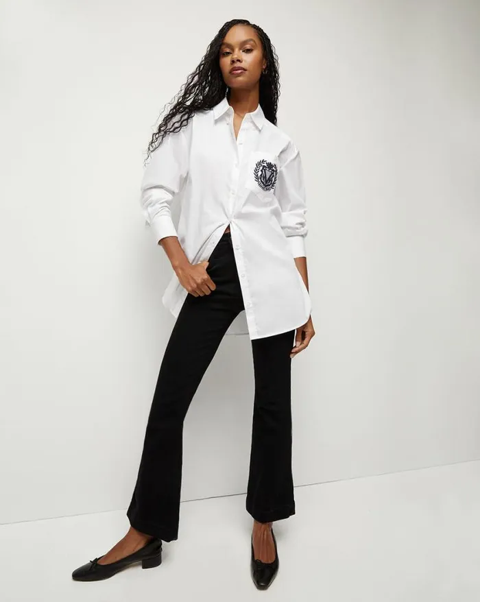 Jeans Shop Veronica Beard Carson KickFlare Jean Onyx